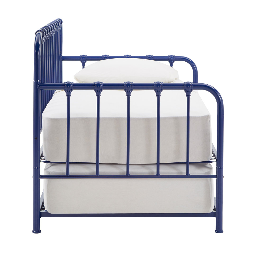 Jordao Twin Iron Daybed with Trundle